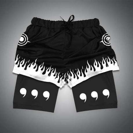 Upgrade not only your style but your workout with our amazing new Naruto Black shorts | At Everythinganimee we have the best anime merch in the world! Free Global Shipping