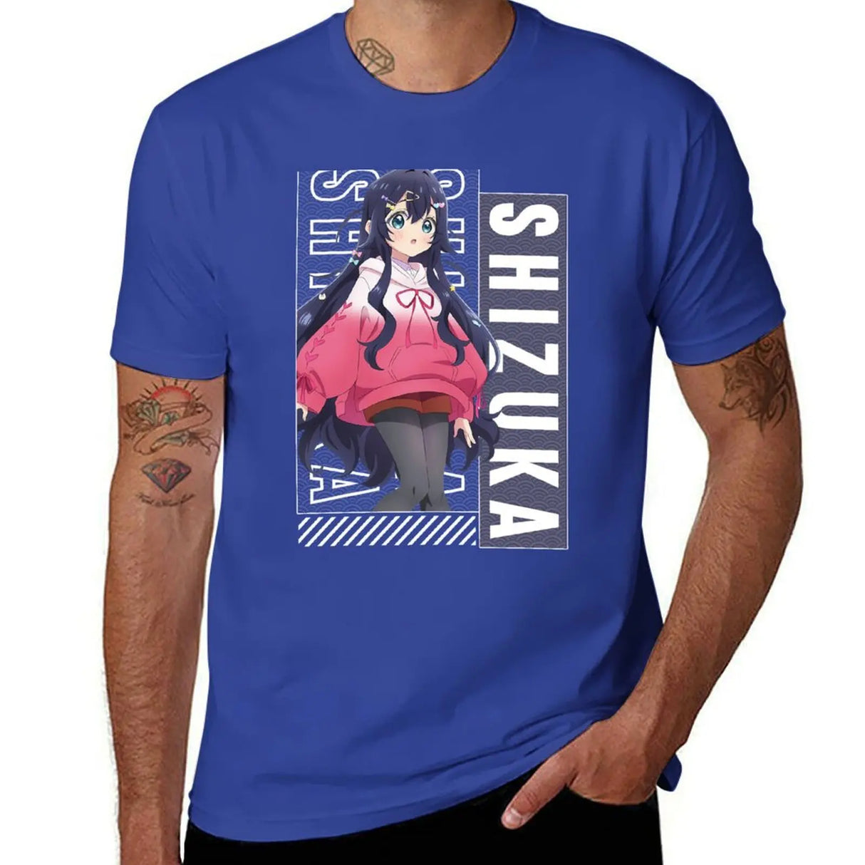 Here at Everythinganimee we only have the best shirts in the world! Unleash your inner cuteness with the Shizuka Tee, featuring an iconic, vibrant design from The 100 Girlfriends that anime fans will instantly recognize.