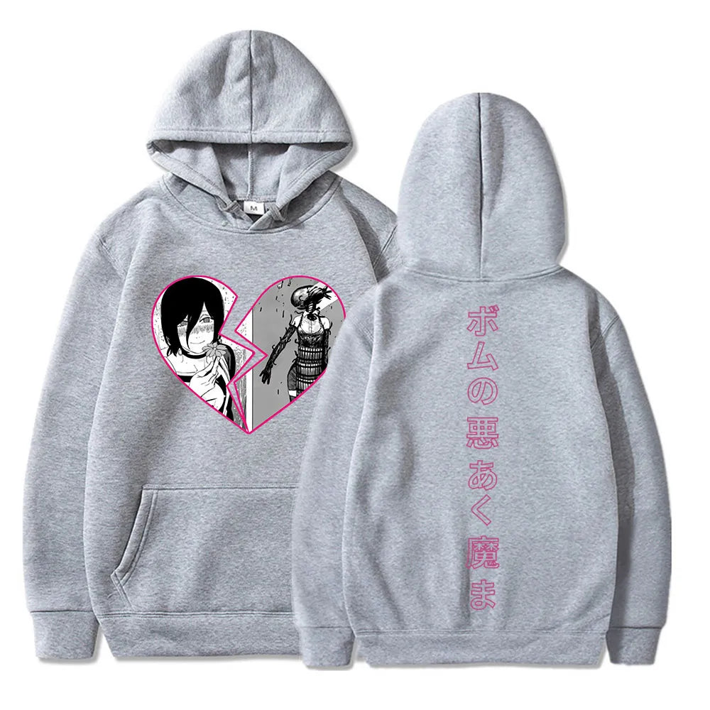 Immerse yourself in the chaotic world of Chainsaw Man with our Reze Hoodie! If you are looking for more Chainsaw Man Merch, We have it all!| Check out all our Anime Merch now!