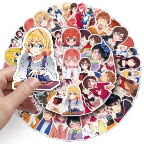These stickers capture the charm of Rent A Girlfriend. Love the series? We’ve got all the merch you need. Shop now and enjoy free shipping on everything!