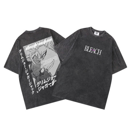 This tee captures the magic of Grimmjow. If you're looking for more Bleach merch, we have it all! Check out our anime merch now—free shipping!