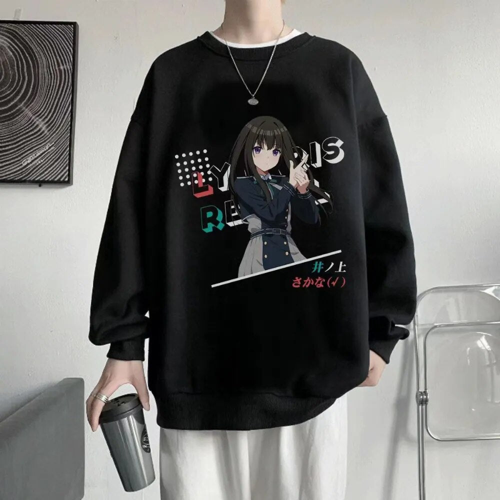 Dive into the world of Lycoris Recoil with our Takina Inoue sweatshirts, If you are looking for more Lycoris Recoil Merch, We have it all! | Check out all our Anime Merch now!