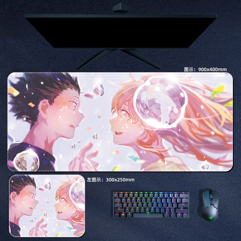 A Silent Voice Mouse Pads