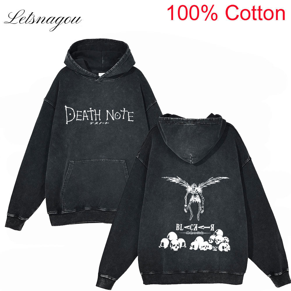 This hoodie shows the spirit of the world of Death Note. If you are looking for more Death Note Merch, We have it all!| Check out all our Anime Merch now!-Free shipping