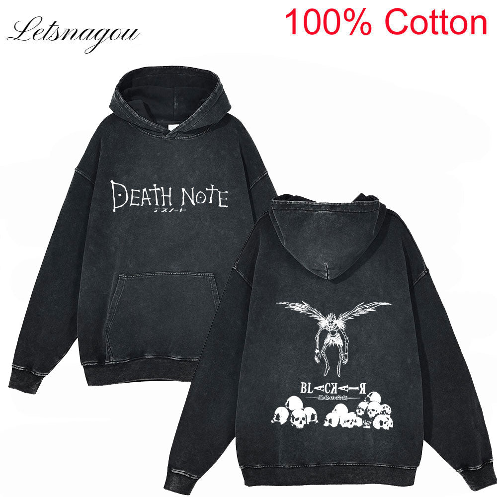 Death Note Washed Hoodie!