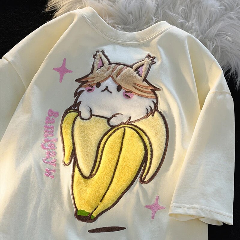 Dive into a world of cuteness & comfort with our Banana Hamster T-shirt. If you are looking for more Hamster Anime Merch, We have it all!| Check out all our Anime Merch now!
