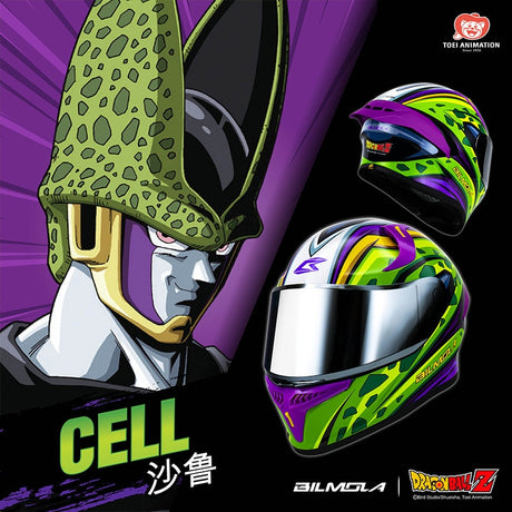 This helmet captures the magic of Dragon Ball Z. If you're looking for more Dragon Ball Z merch, we have it all! Check out our anime merch now—free shipping!