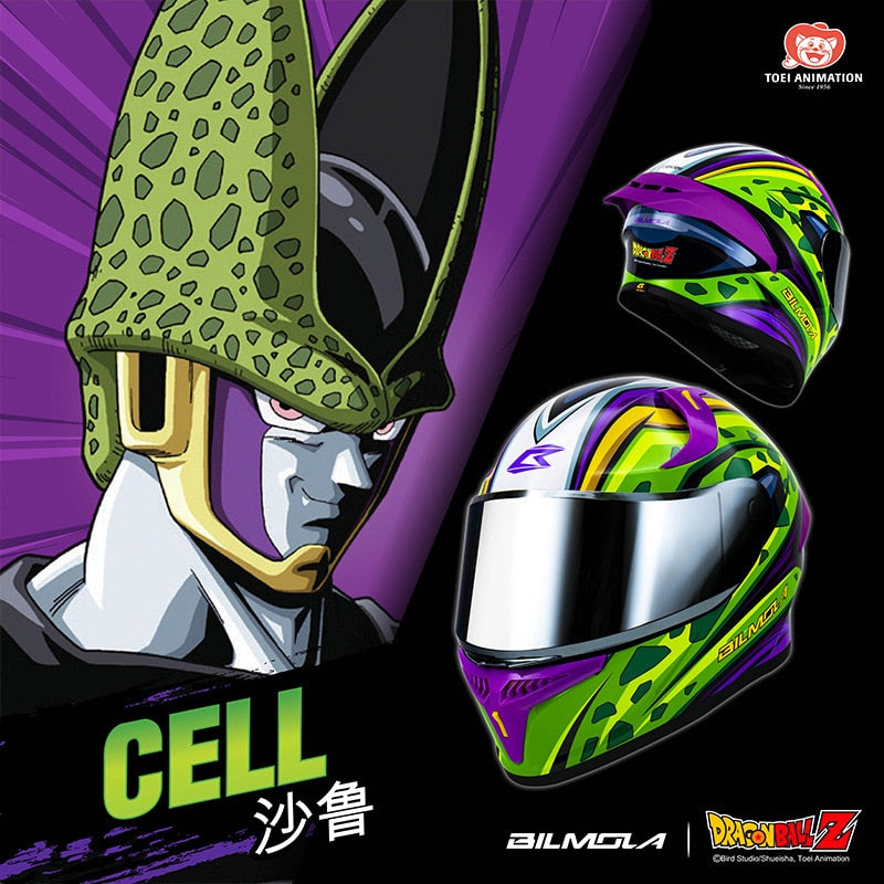 This helmet captures the magic of Dragon Ball Z. If you're looking for more Dragon Ball Z merch, we have it all! Check out our anime merch now—free shipping!