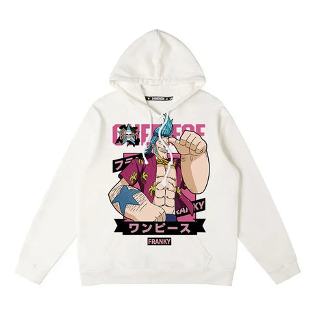 These Franky Hoodie are your ticket to experiencing the magic & adventure. | If you are looking for more One Piece Merch, We have it all! | Check out all our Anime Merch now!