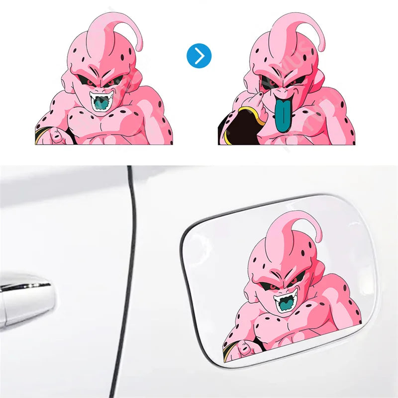 This stickers captures the magic of Majin Buu. If you're looking for more Dragon Ball Z merch, we have it all! Check out our anime merch now—free shipping!