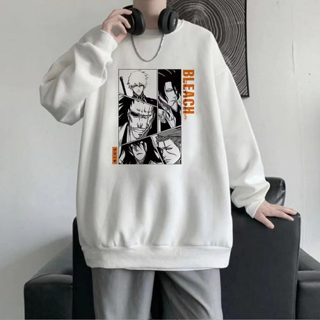This Sweatshirt embodies the spirit of adventure in the world of Bleach . If you are looking for more Bleach Merch, We have it all! | Check out all our Anime Merch now!