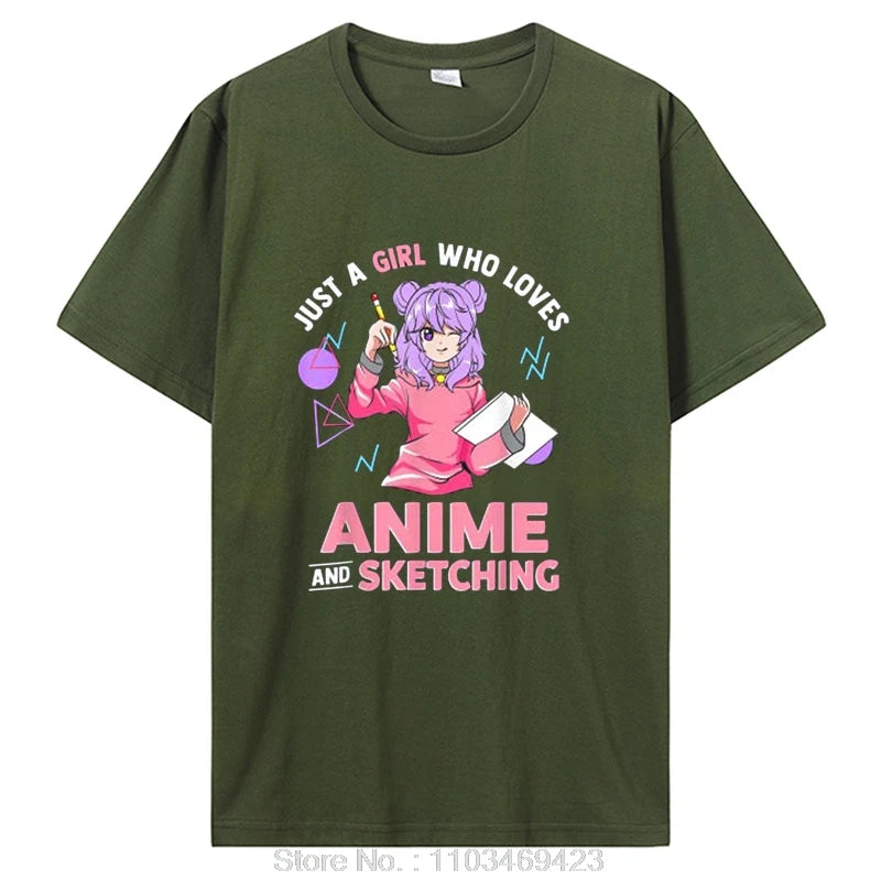 Show your love for anime with our Anime Girl Passion Tee | Here at Everythinganimee we have the worlds best anime merch | Free Global Shipping