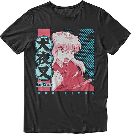 Inuyasha Mens Dog Demon Shirt Manga Anime Short Sleeve Tee Japanese Clothes T-Shirt Kawaii Graphic T Shirts Dropshipping 2022, everythinganimee