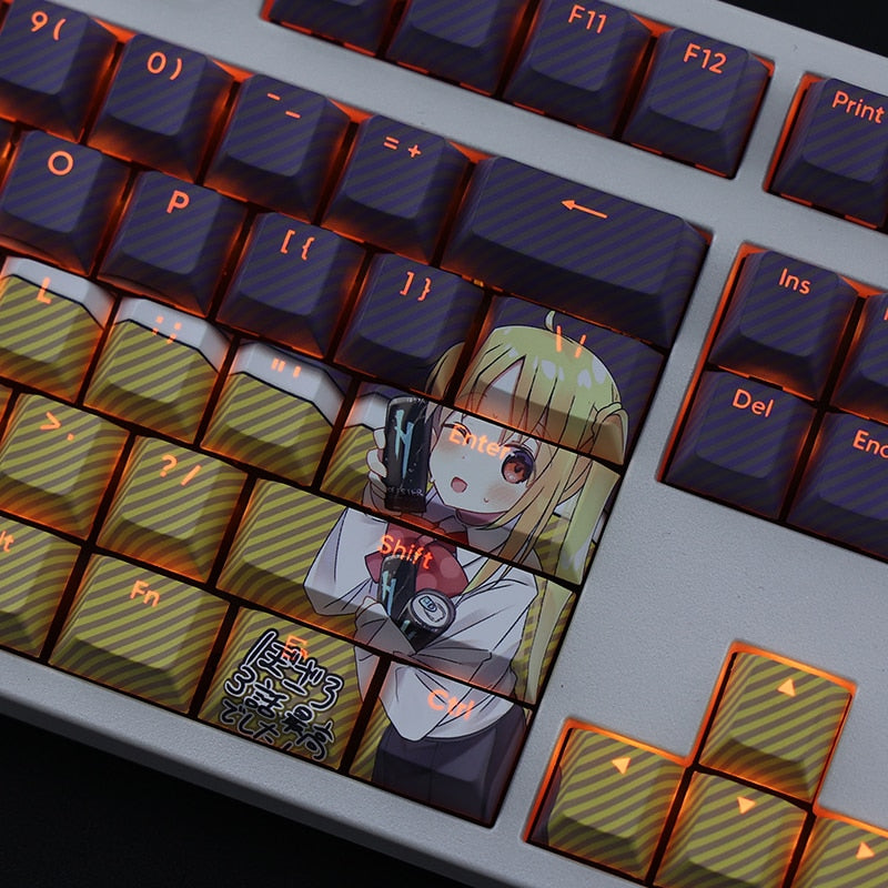 BOCCHI THE ROCK! Ijichi Nijika Light-Transmitting Keycap Set