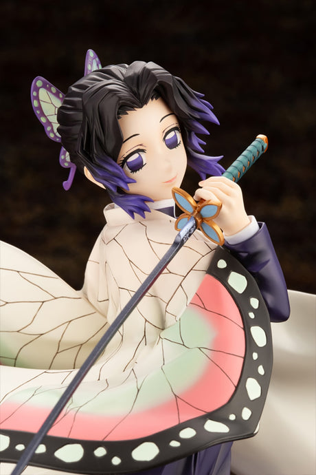 This figurine captures the magic of Shinobu Kocho. If you're looking for more Demon Slayer merch, we have it all! Check out our anime merch now—free shipping!