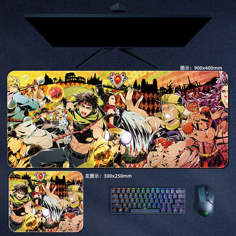 This mousepad captures the magic of JoJo's Bizarre Adventure. Want more merch? We’ve got it all—check out our anime store now with free shipping!