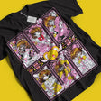 Here at Everythinganimee we only have the best shirts in the world! Embrace the magic with our stunning Cardcaptor Sakura Tee, featuring the beloved Sakura Kinomoto in her most iconic battle stances. This shirt captures the essence of Sakura's magical adventures, showcasing detailed and vibrant illustrations that will make any fan's heart flutter. Made from soft, breathable cotton,