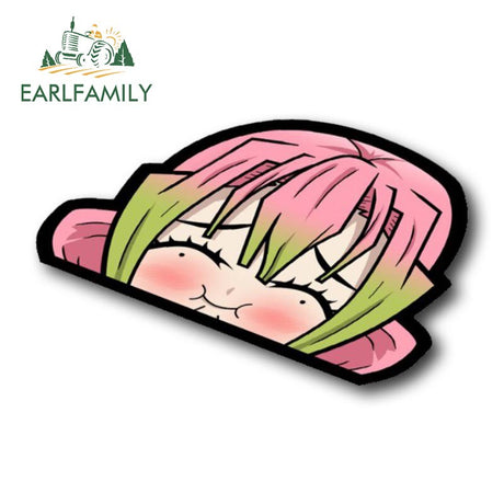 This stickers captures the magic of Mitsuri Kanroji. If you're looking for more Demon Slayer merch, we have it all! Check out our anime merch now—free shipping!