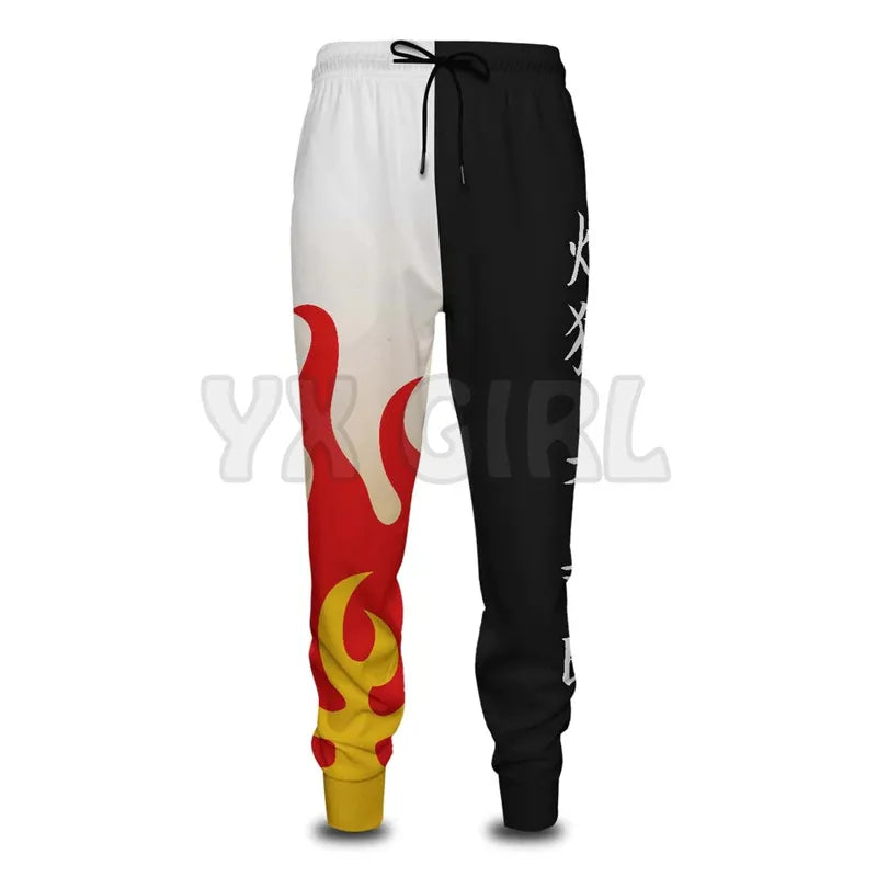 DemonStride - Sports Pants: Unleash the Slayer Within!