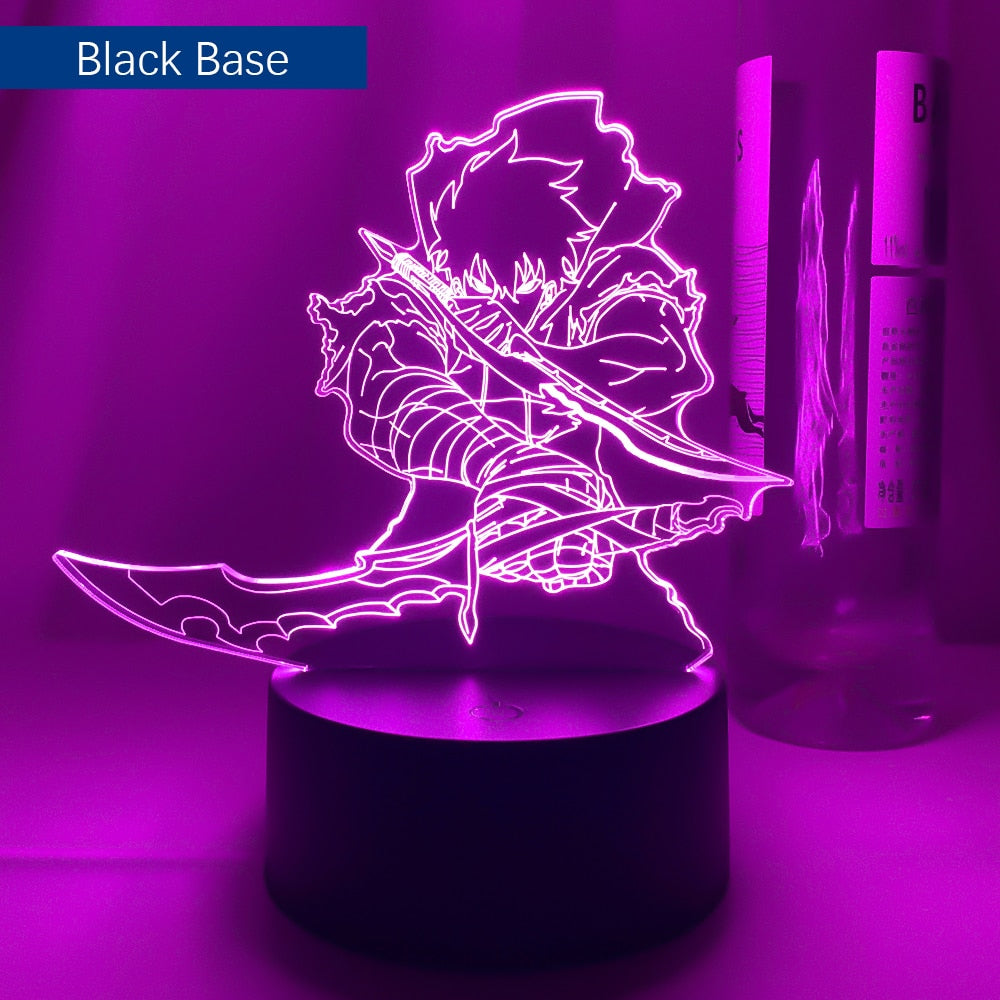 Solo Leveling 3D Led Light