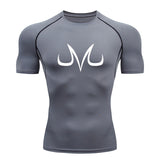 Dragon Ball Z Majin Vegeta Compression Shirt - Quick Dry Athletic Tees