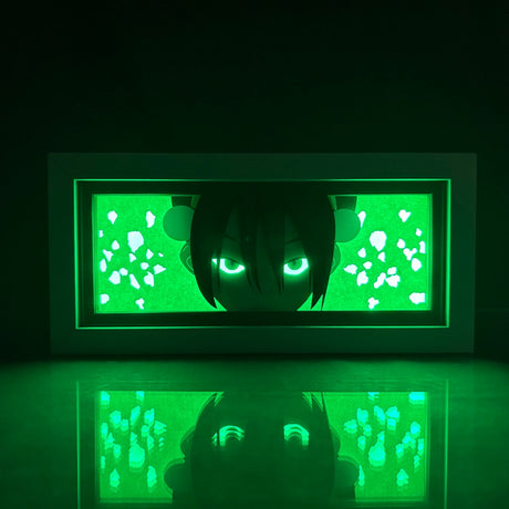 Paper Cut Shadow Box Avatar The Last Airbender Toph Beifong Lightbox for Room Decor Led Light Box Azula Gift Table Lamp Aang, everythinganimee