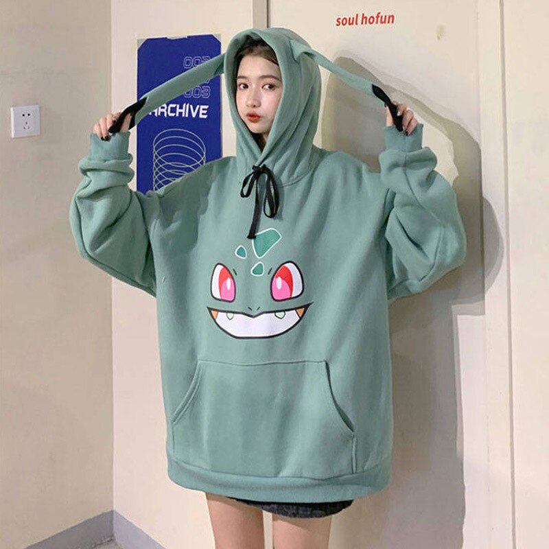 Pokemon Sweater Hoodie - Perfect for Couples and Anime Fans!