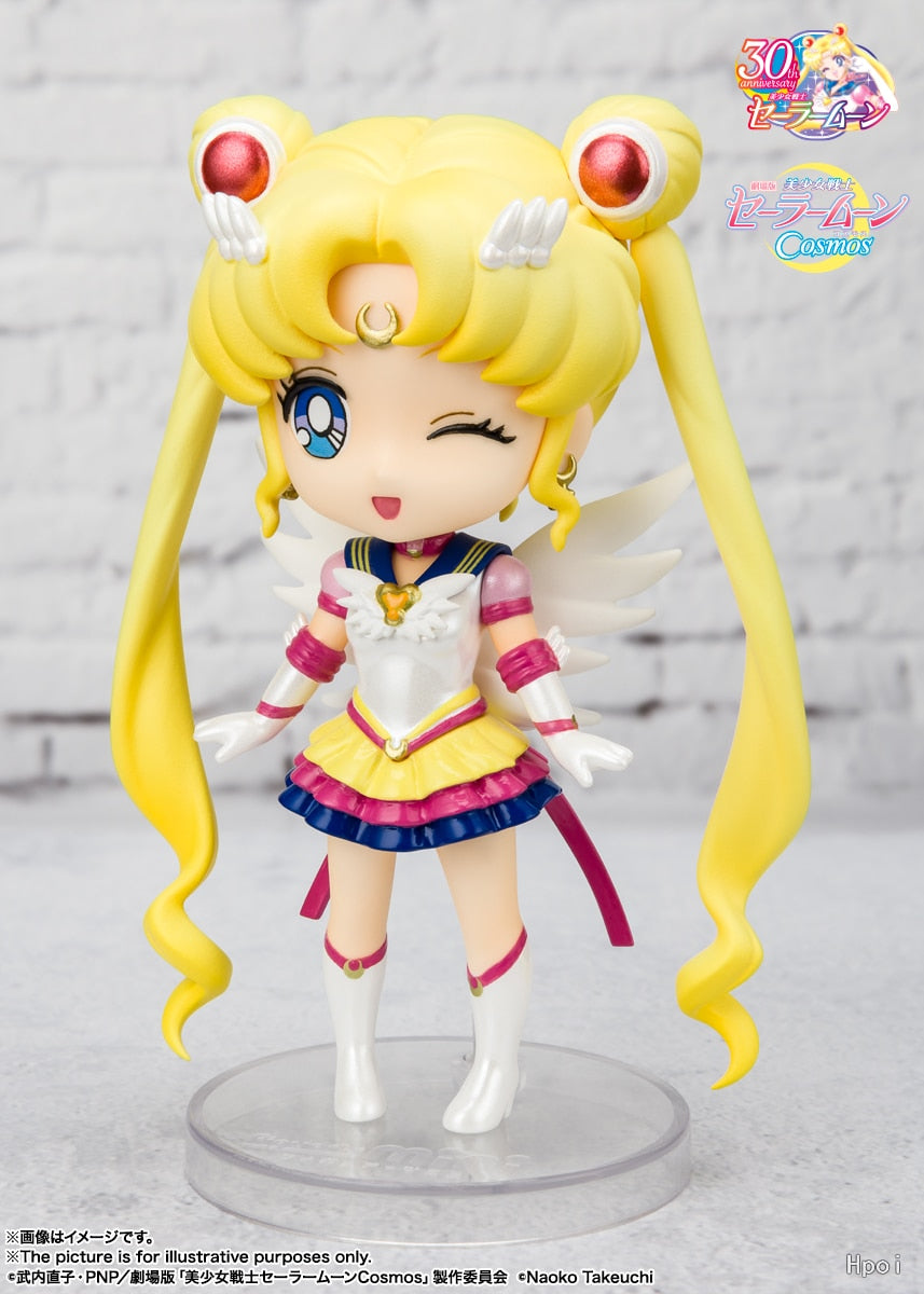 This figurine captures the magic of Usagi Tsukino. If you're looking for more Sailor Moon merch, we have it all! Check out our anime merch now—free shipping!