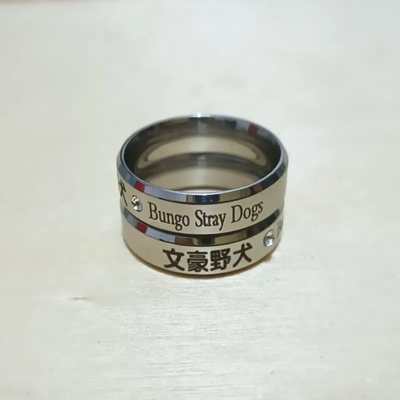Whether you're attending any event, these rings are the perfect accessory. If you are looking for more Bungo Stray Dogs Merch, We have it all!| Check out all our Anime Merch now!