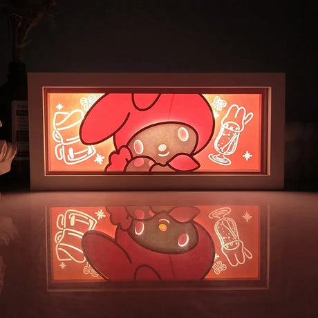 This enchanting light box showcases My Melody in a design that radiates warmth & whimsy. If you are looking for Hello Kitty Merch, We have it all! | check out all our Anime Merch now!