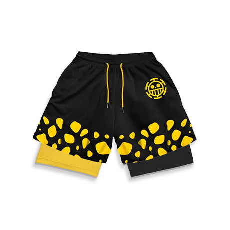 Upgrade your gym merch with our One Piece Pirate Power Gym Shorts | Here at Everythinganimee we have the worlds best anime merch | Free Global Shipping