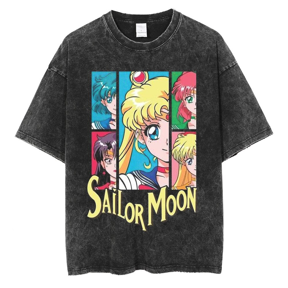 This tee captures the magic of Sailor Moon. If you're looking for more Sailor Moon merch, we have it all! Check out our anime merch now—free shipping!
