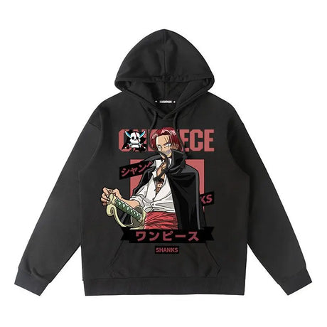 These Shanks Hoodie are your ticket to experiencing the magic & adventure. | If you are looking for more One Piece Merch, We have it all! | Check out all our Anime Merch now!