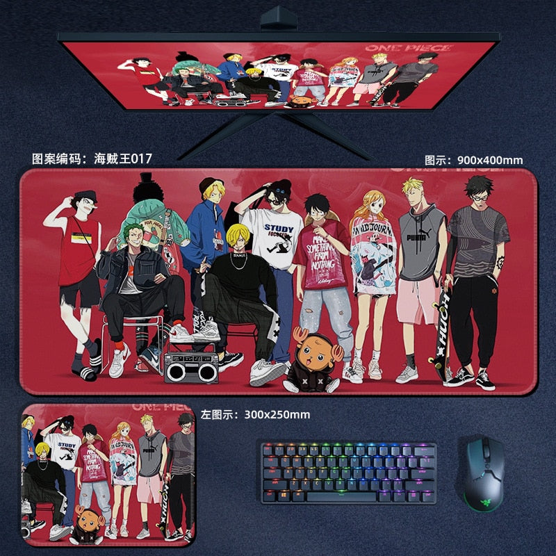One Piece Mouse Pads