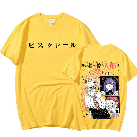 This shirts captures the magic of Marin. If you're looking for more My Dress Up Darling merch, we have it all! Check out our anime merch now—free shipping!