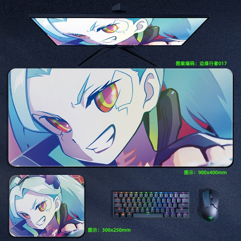 This mousepad captures the magic of Cyberpunk Edgerunners. Want more merch? We’ve got it all—check out our anime store now with free shipping!