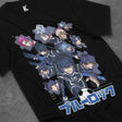 Here at Everythinganimee we have the best anime shirts in the world.
Show off your love for the fierce competition of Blue Lock with the Elite Strikers Tee! Featuring Nagi and the top contenders of the series, this shirt is a must-have for fans.