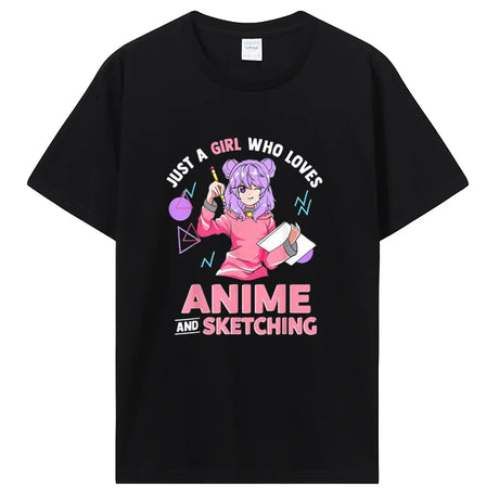 Show your love for anime with our Anime Girl Passion Tee | Here at Everythinganimee we have the worlds best anime merch | Free Global Shipping
