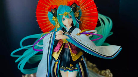 This figurine captures the magic of Hatsune Miku. If you're looking for more Hatsune Miku merch, we have it all! Check out our anime merch now—free shipping!