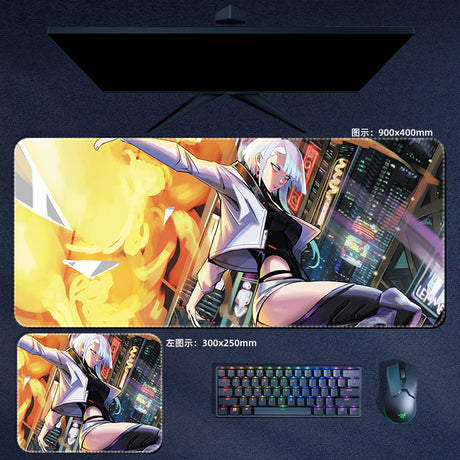 This mousepad captures the magic of Cyberpunk Edgerunners. Want more merch? We’ve got it all—check out our anime store now with free shipping!