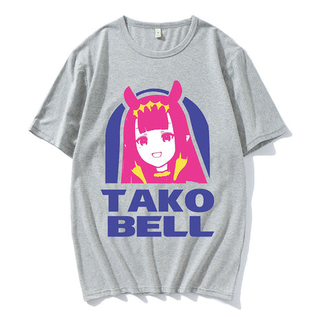 This tee captures the magic of Ninomae Ina’nis. If you're looking for more Hololive merch, we have it all! Check out our anime merch now—free shipping!