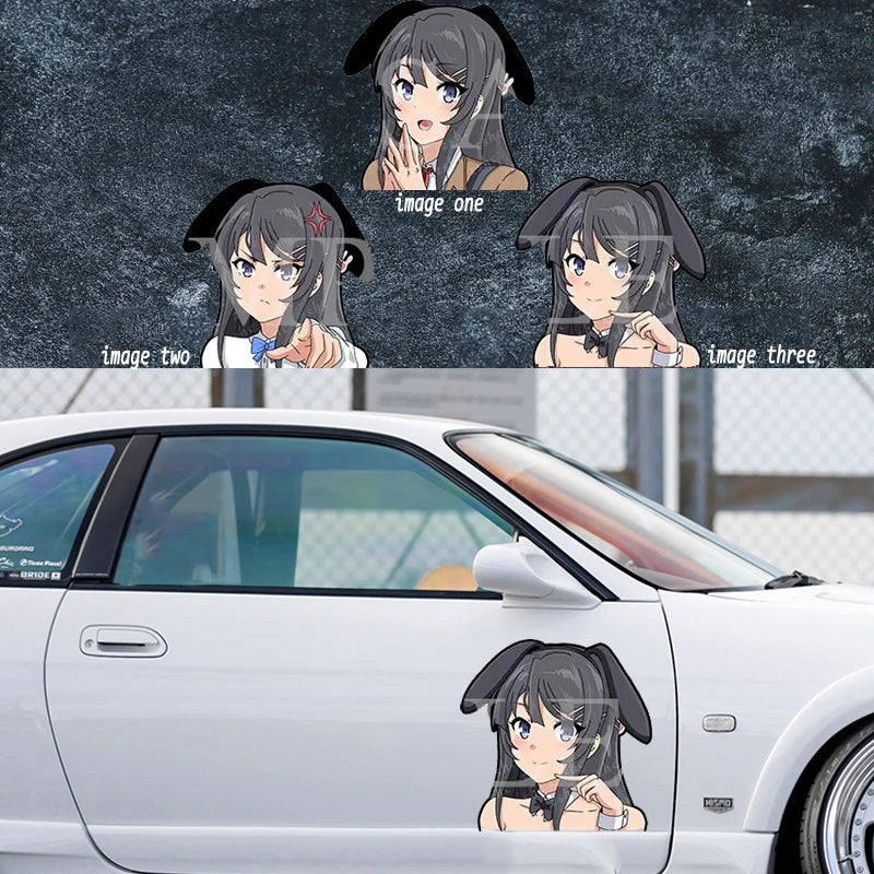 Each sticker is designed to reflect Mai's character in a stunning 3D format. If you are looking for more Rascal Merch, We have it all! | Check out all our Anime Merch now!