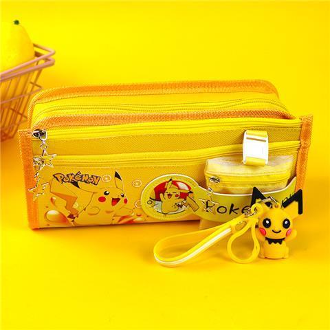 This pencilcase captures the magic of Pokemon. If you're looking for more Pokemon merch, we have it all! Check out our anime merch now—free shipping!