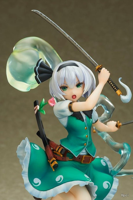 Pre Sale Anime Touhou Project Action Figure Konpaku Youmu Original Hand Made Toy Peripherals Collection Gifts for Kids, everythinganimee