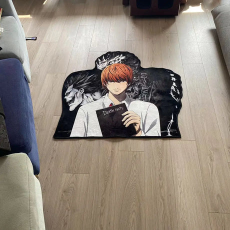Make a statement right at your doorstep with the Death Note Light Yagami Doormat. If you are looking for more Death Note Merch, We have it all! | Check out all our Anime Merch now!