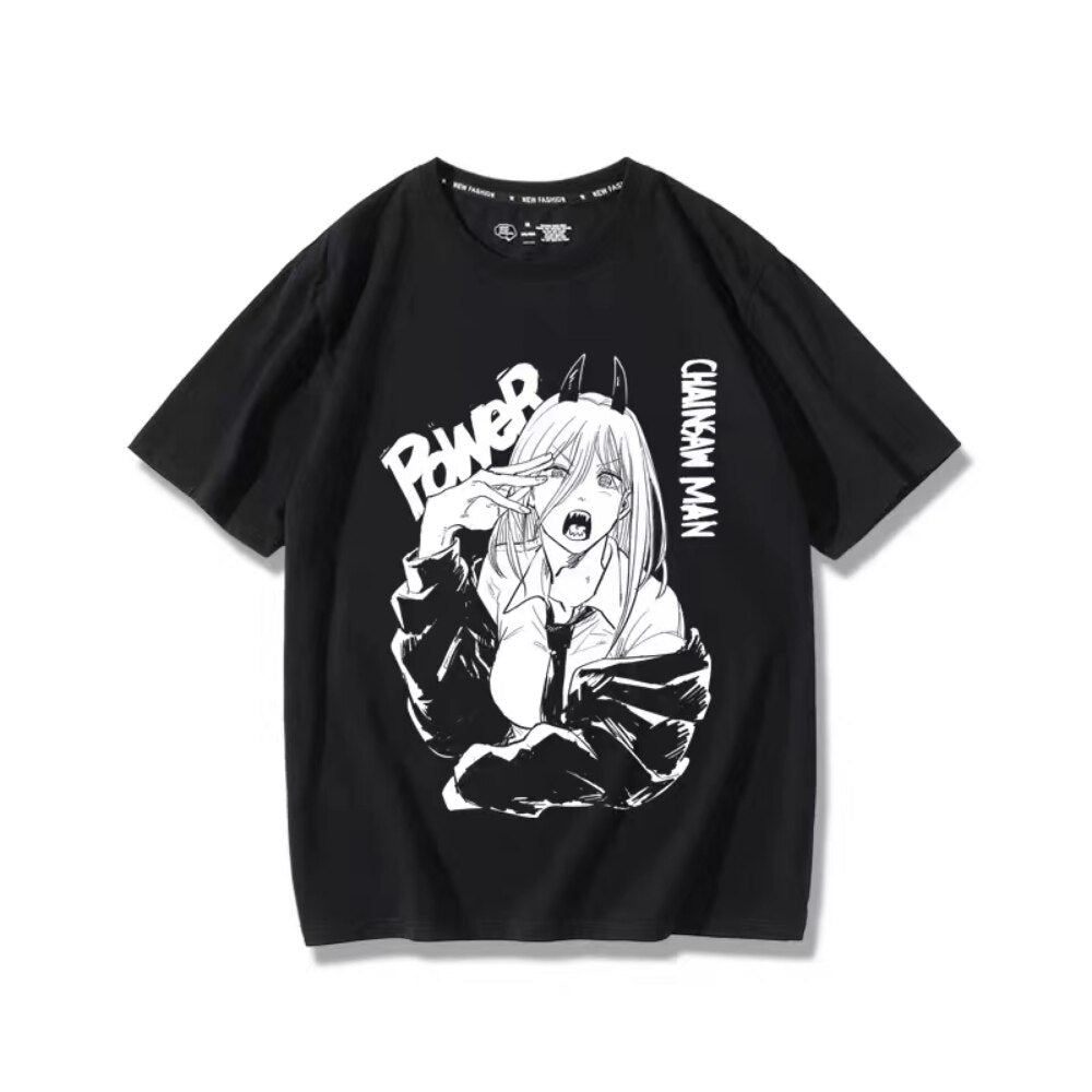 Chainsaw Man Power Anime T-shirt