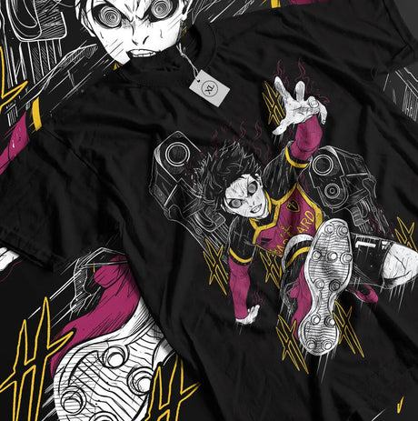 Here at Everythinganimee we have the best anime shirts in the world. 
Step into the intensity of Blue Lock with this electrifying Seishiro tee.