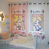 Sailor Moon Window Curtains