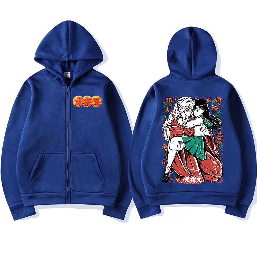 Sesshōmaru's Embrace | Inuyasha Zipper Hoodie