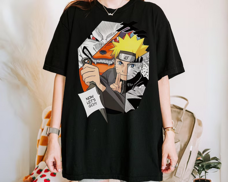 Show your love for Memes with our Hidden Leaf Hero Tees | Here at Everythinganimee we have the worlds best anime merch | Free Global Shipping